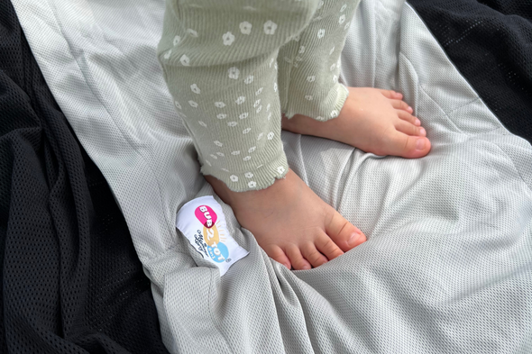 Change mat mode using bub2Tot 8in1 keeping baby's bum soft and safe from surface nasties