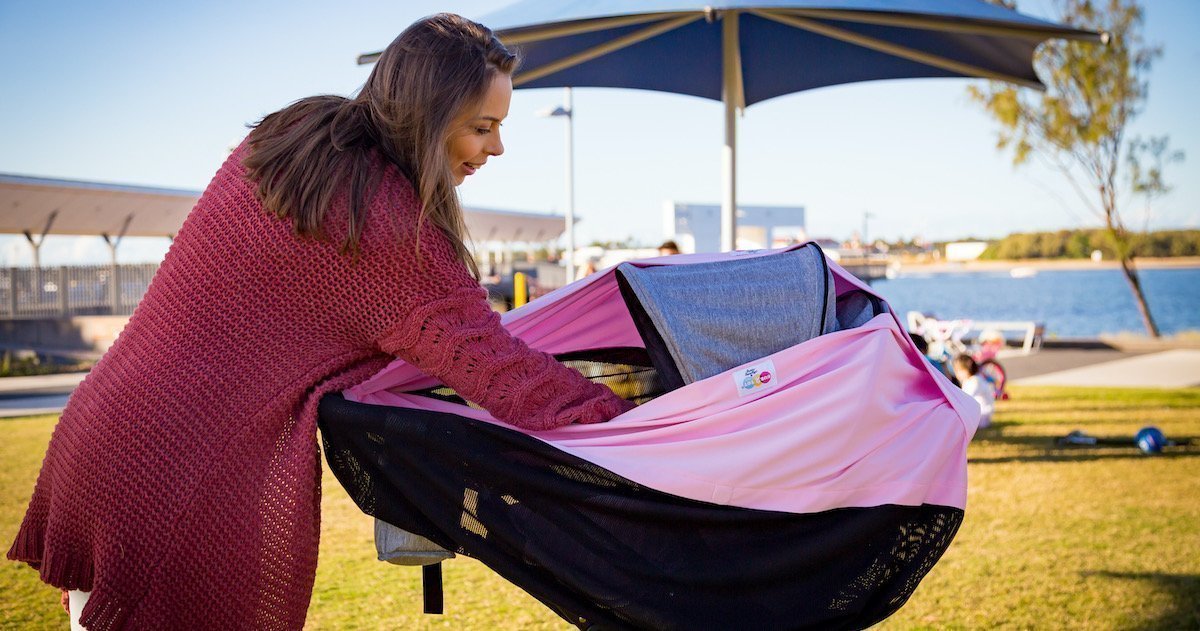 Carrycot/Capsule Sun Shade Mode Bub2Tot 8in1