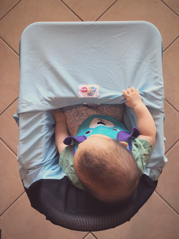 Bub2Tot 8in1 BLUE ~ Multifunctional UPF 50+ Pram Shade