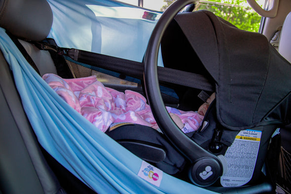 Bub2Tot 8in1 BLUE ~ Multifunctional UPF 50+ Pram Shade