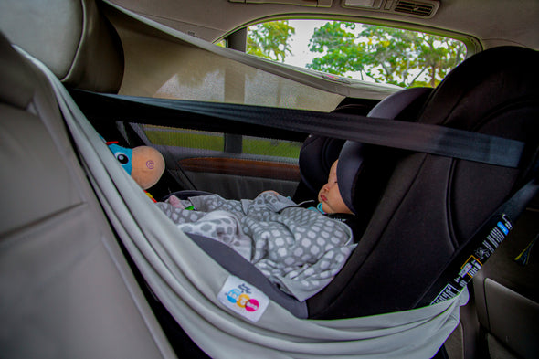 Bub2Tot 8in1 GREY~ Multifunctional UPF 50+ Pram Shade