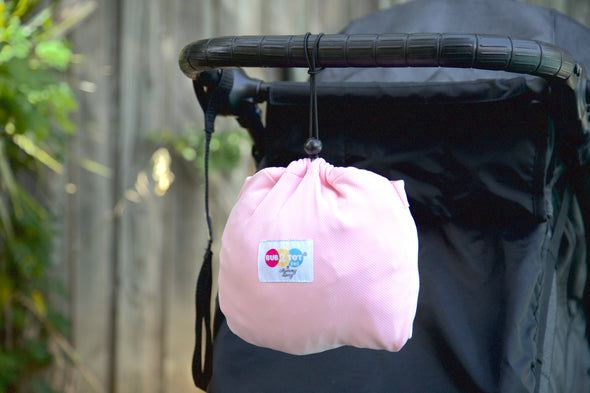 Bub2Tot 8in1 PINK ~ Multifunctional UPF 50+ Pram Shade